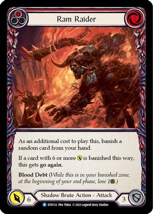 Ram Raider (Red) [DTD112] (Dusk Till Dawn)  Rainbow Foil-1