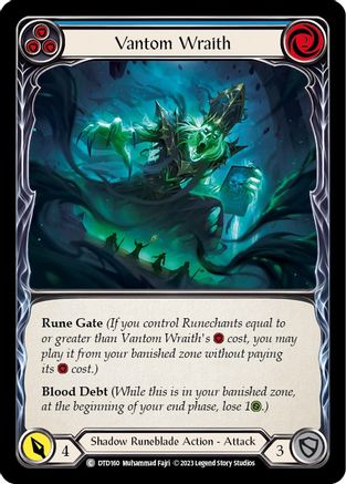 Vantom Wraith (Blue) [DTD160] (Dusk Till Dawn)-1
