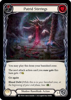 Putrid Stirrings (Red) [DTD161] (Dusk Till Dawn)  Rainbow Foil-3
