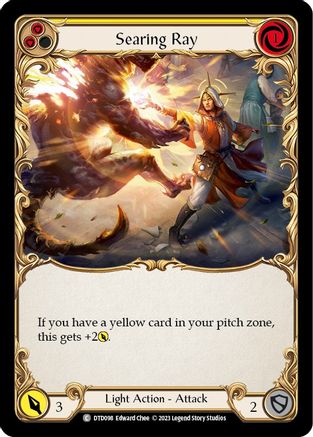 Searing Ray (Yellow) [DTD098] (Dusk Till Dawn)-1