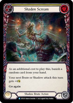 Shaden Scream (Yellow) [DTD119] (Dusk Till Dawn)  Rainbow Foil-1
