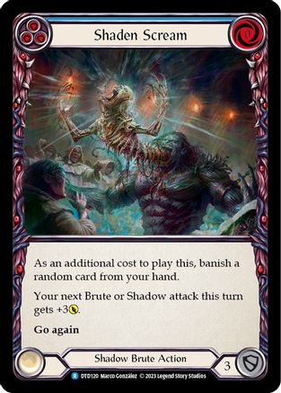 Shaden Scream (Blue) [DTD120] (Dusk Till Dawn)-1