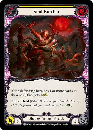 Soul Butcher (Yellow) [DTD182] (Dusk Till Dawn)-1