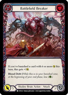 Battlefield Breaker (Blue) [DTD123] (Dusk Till Dawn)  Rainbow Foil-1