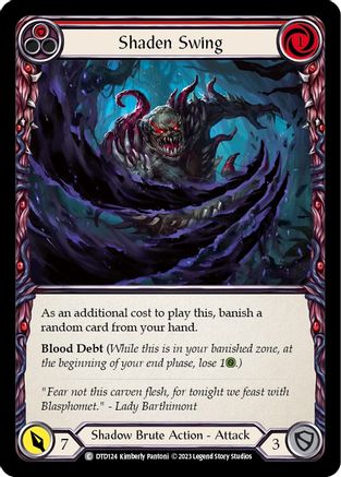 Shaden Swing (Red) [DTD124] (Dusk Till Dawn)-1