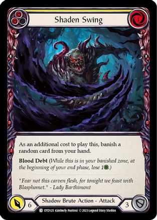 Shaden Swing (Yellow) [DTD125] (Dusk Till Dawn)  Rainbow Foil-1