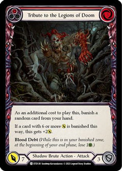 Tribute to the Legions of Doom (Red) [DTD130] (Dusk Till Dawn)  Rainbow Foil-1