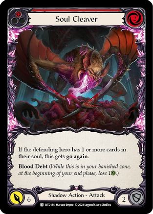Soul Cleaver (Red) [DTD184] (Dusk Till Dawn)-1