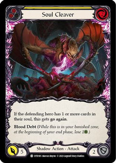 Soul Cleaver (Yellow) [DTD185] (Dusk Till Dawn)  Rainbow Foil-1
