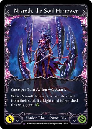 Nasreth, the Soul Harrower (Marvel) [DTD193-CF] (Dusk Till Dawn)  Cold Foil-1