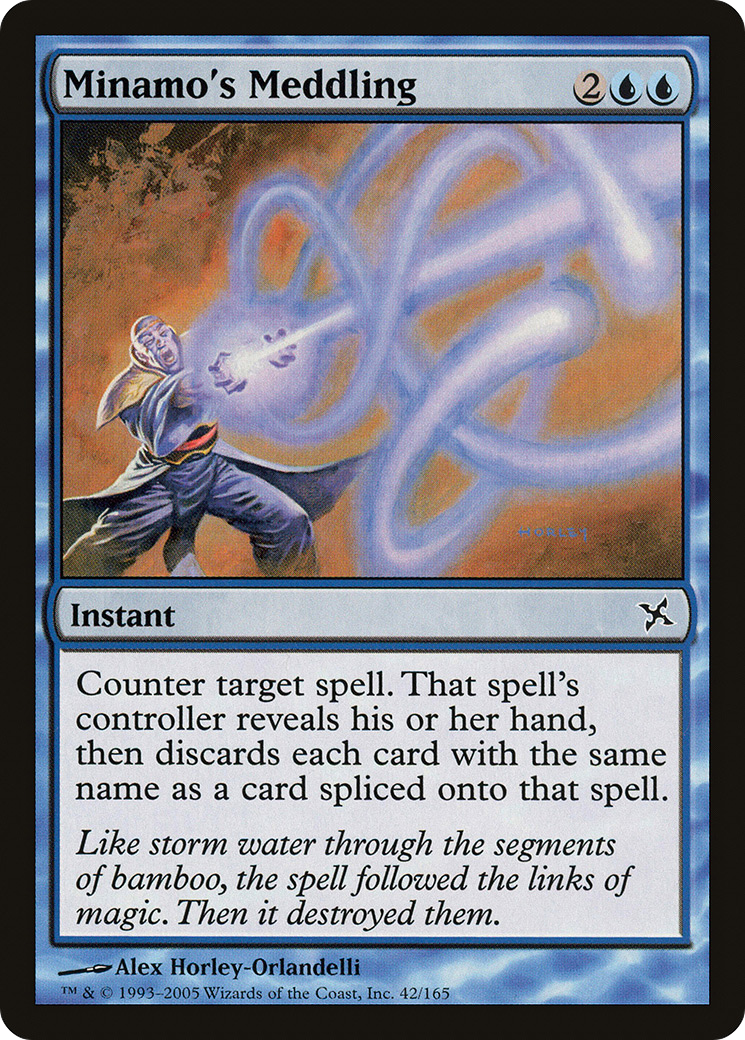 Minamo's Meddling [Betrayers of Kamigawa]-1