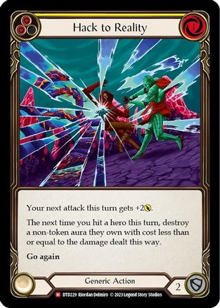 Hack to Reality [DTD229] (Dusk Till Dawn)  Rainbow Foil-1