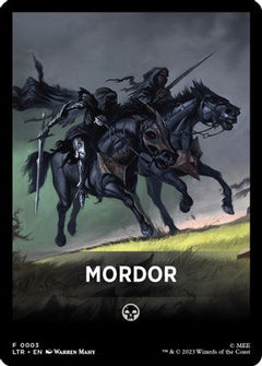 Mordor Theme Card [The Lord of the Rings: Tales of Middle-Earth Tokens]-1