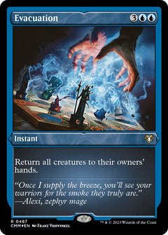 Evacuation (Foil Etched) [Commander Masters]-1