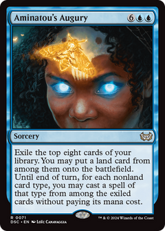 Aminatou's Augury [Duskmourn: House of Horror Commander]-1