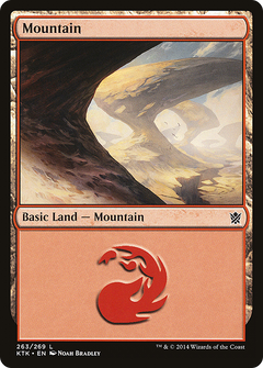 Mountain (263) [Khans of Tarkir]-1