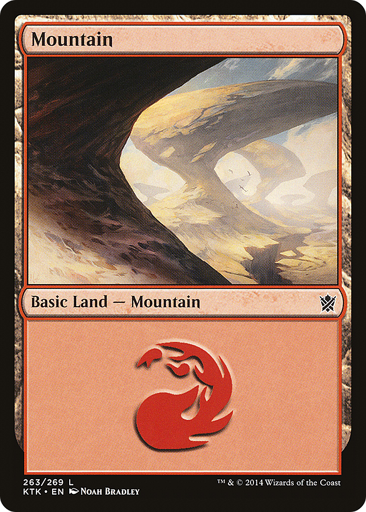 Mountain (263) [Khans of Tarkir]-1
