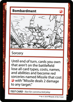 Bombardment (2021 Edition) [Mystery Booster Playtest Cards]-1