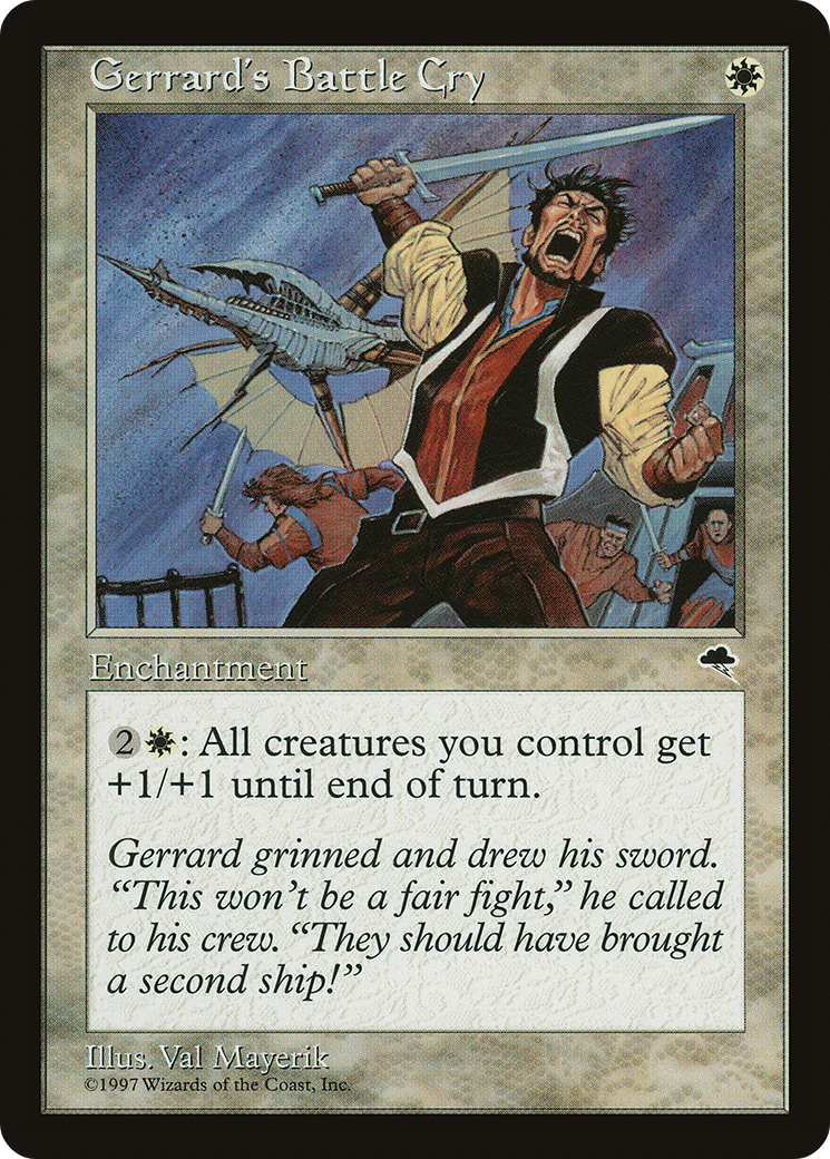 Gerrard's Battle Cry [Tempest]-1