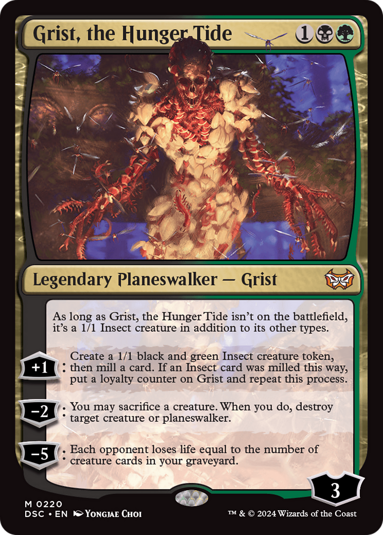 Grist, the Hunger Tide [Duskmourn: House of Horror Commander]-1