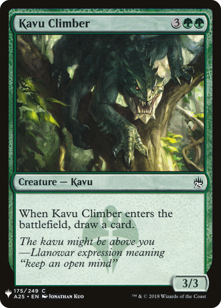 Kavu Climber [Mystery Booster]-1