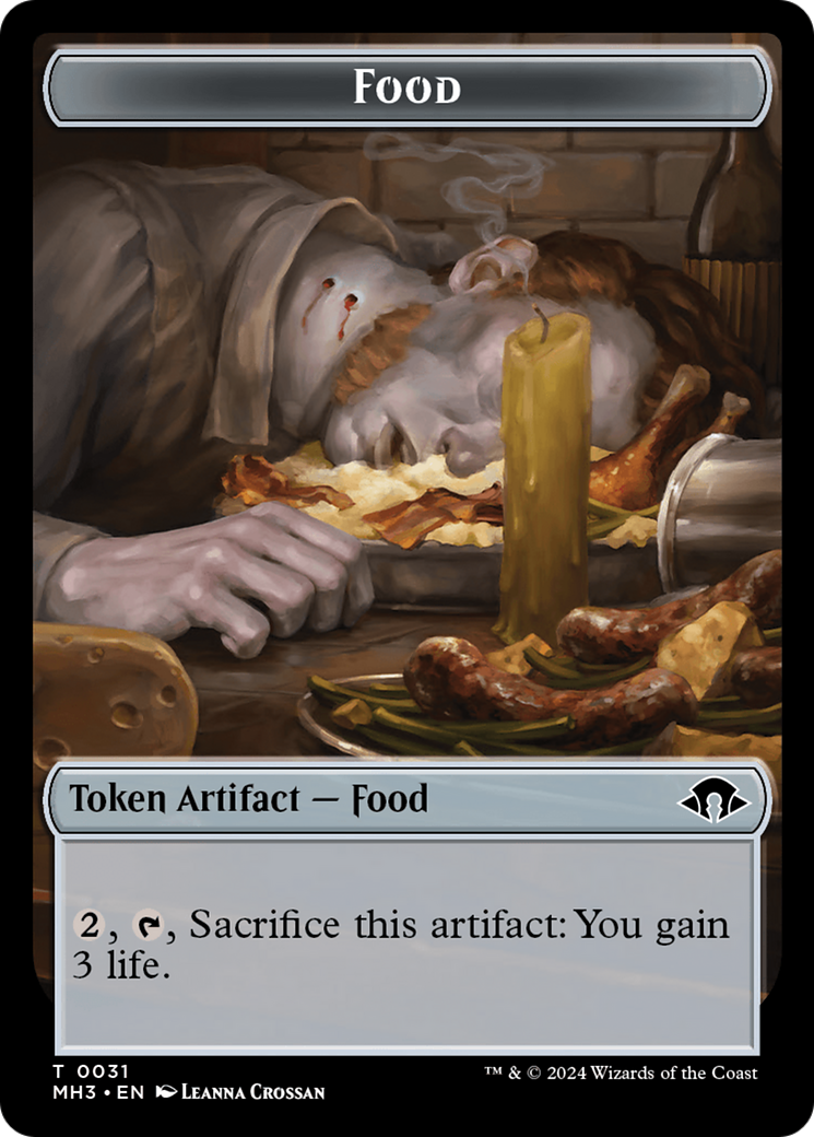 Eldrazi Spawn // Food Double-Sided Token [Modern Horizons 3 Tokens]-2