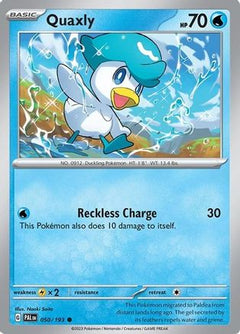 Quaxly (050/193) (Theme Deck Exclusive) [Scarlet & Violet: Paldea Evolved]-1