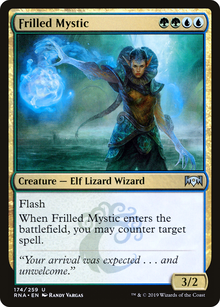 Frilled Mystic [Ravnica Allegiance]-1