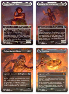 Mount Doom Scene [Set of 4] (LTR-448-451) - The Lord of the Rings: Tales of Middle-earth-1