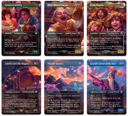 Bilbo's Birthday Party Scene [Set of 6] (LTR-399-404) - The Lord of the Rings: Tales of Middle-earth-1
