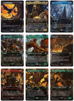 Isengard Destroyed Scene [Set of 9] (LTR-411-419) - The Lord of the Rings: Tales of Middle-earth Foil-1