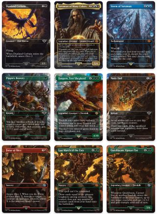Isengard Destroyed Scene [Set of 9] (LTR-411-419) - The Lord of the Rings: Tales of Middle-earth-1