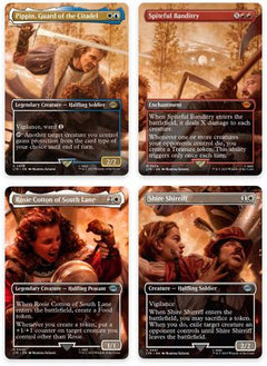 The Scouring of the Shire Scene [Set of 4] (LTR-438-441) - The Lord of the Rings: Tales of Middle-earth Foil-1