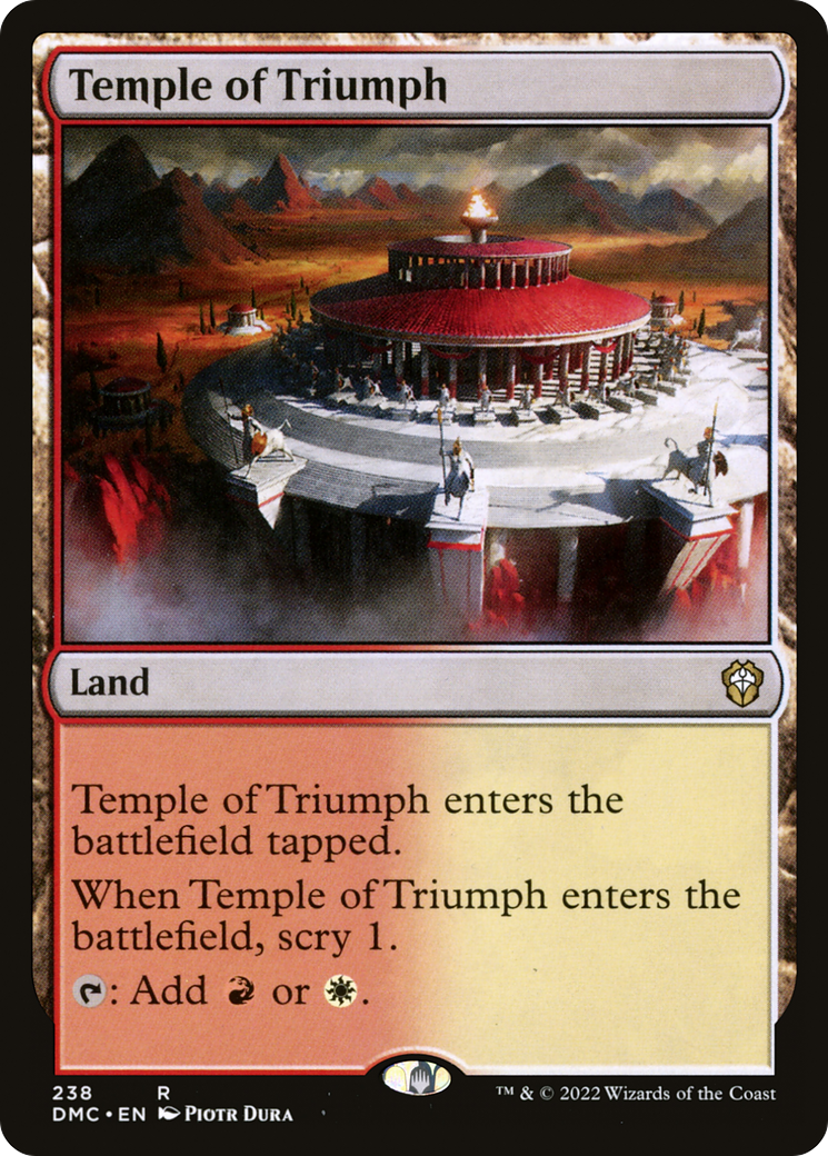 Temple of Triumph [Dominaria United Commander]-1