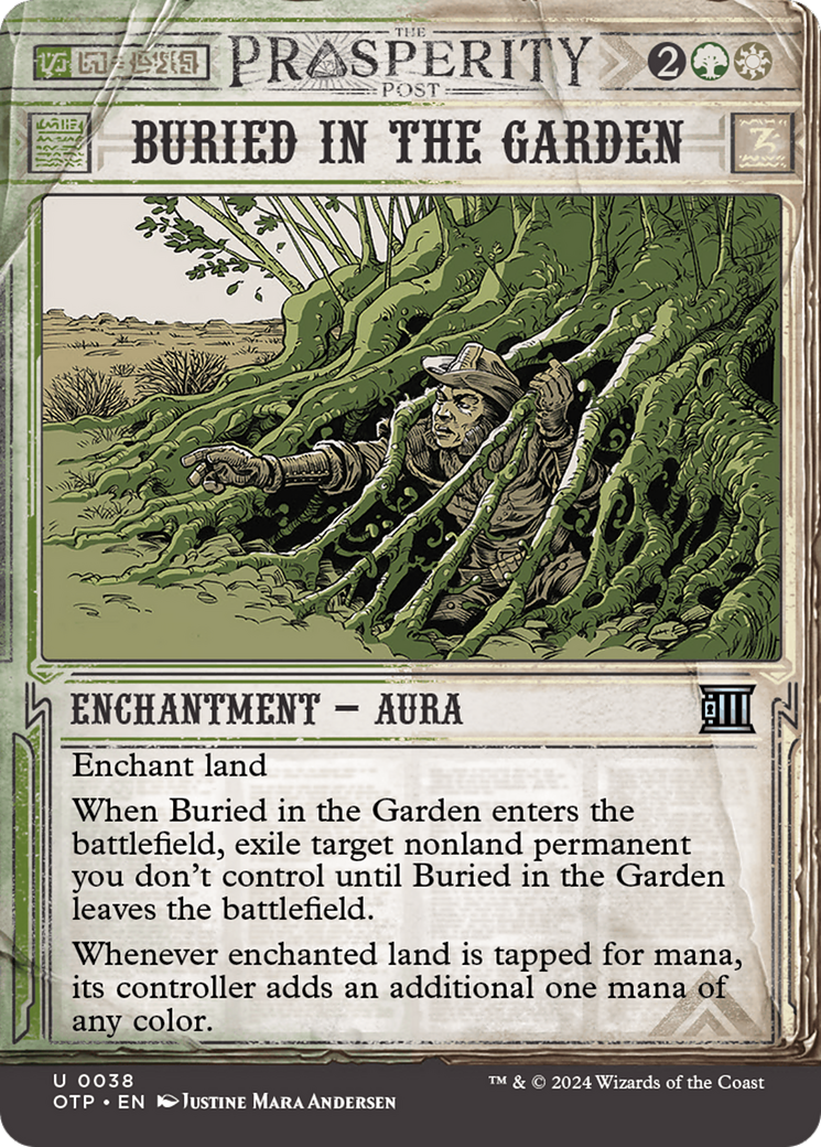 Buried in the Garden [Outlaws of Thunder Junction: Breaking News]-1