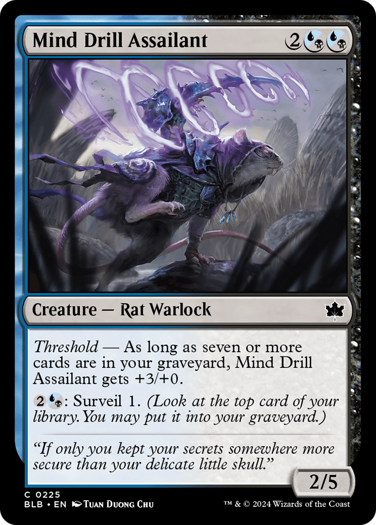 Mind Drill Assailant [Bloomburrow]-1