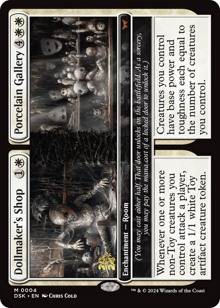 Dollmaker's Shop // Porcelain Gallery [Duskmourn: House of Horror Prerelease Promos]-1