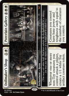 Dollmaker's Shop // Porcelain Gallery [Duskmourn: House of Horror Prerelease Promos]-1