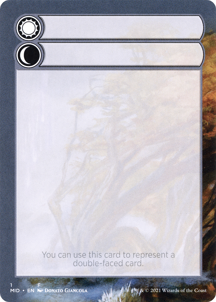 Double-Faced Substitute Card (SMID-001) - Innistrad: Midnight Hunt Substitute Cards (Borderless)-1