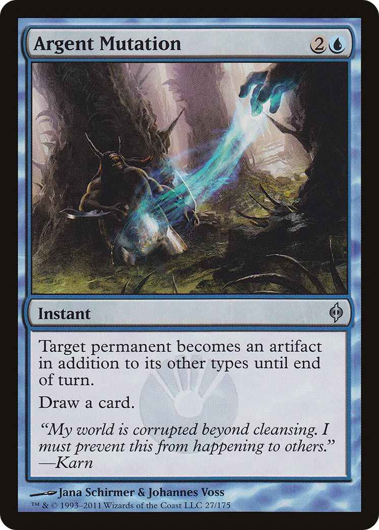 Argent Mutation [New Phyrexia]-1