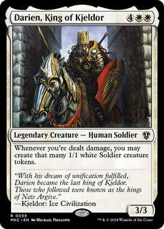 Darien, King of Kjeldor [Murders at Karlov Manor Commander]-1