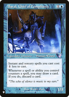 Baral, Chief of Compliance [The List]-1