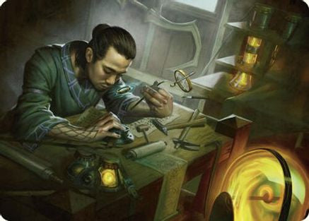 Renowned Weaponsmith Art Card (ASCMM-010) - Art Series: Commander Masters-1