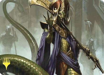 Sidisi, Brood Tyrant Art Card (Gold-Stamped) (ASCMM-029) - Art Series: Commander Masters-1