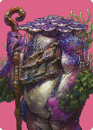 Slimefoot, the Stowaway Art Card (ASCMM-059) - Art Series: Commander Masters-1