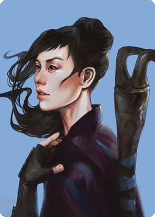 Yuriko, the Tiger's Shadow Art Card (ASCMM-062) - Art Series: Commander Masters-1