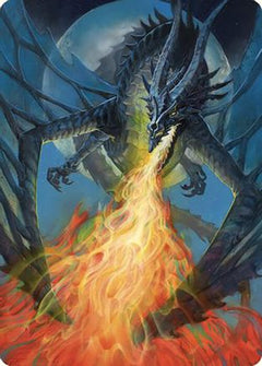 Balefire Dragon Art Card (ASCMM-065) - Art Series: Commander Masters-1