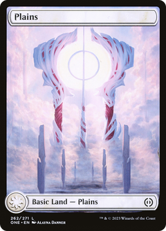 Plains (262) (Full-Art) [Phyrexia: All Will Be One]-1