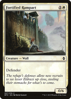 Fortified Rampart [Battle for Zendikar]-1