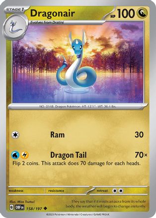 Dragonair (158/197) [Scarlet & Violet: Obsidian Flames]-1